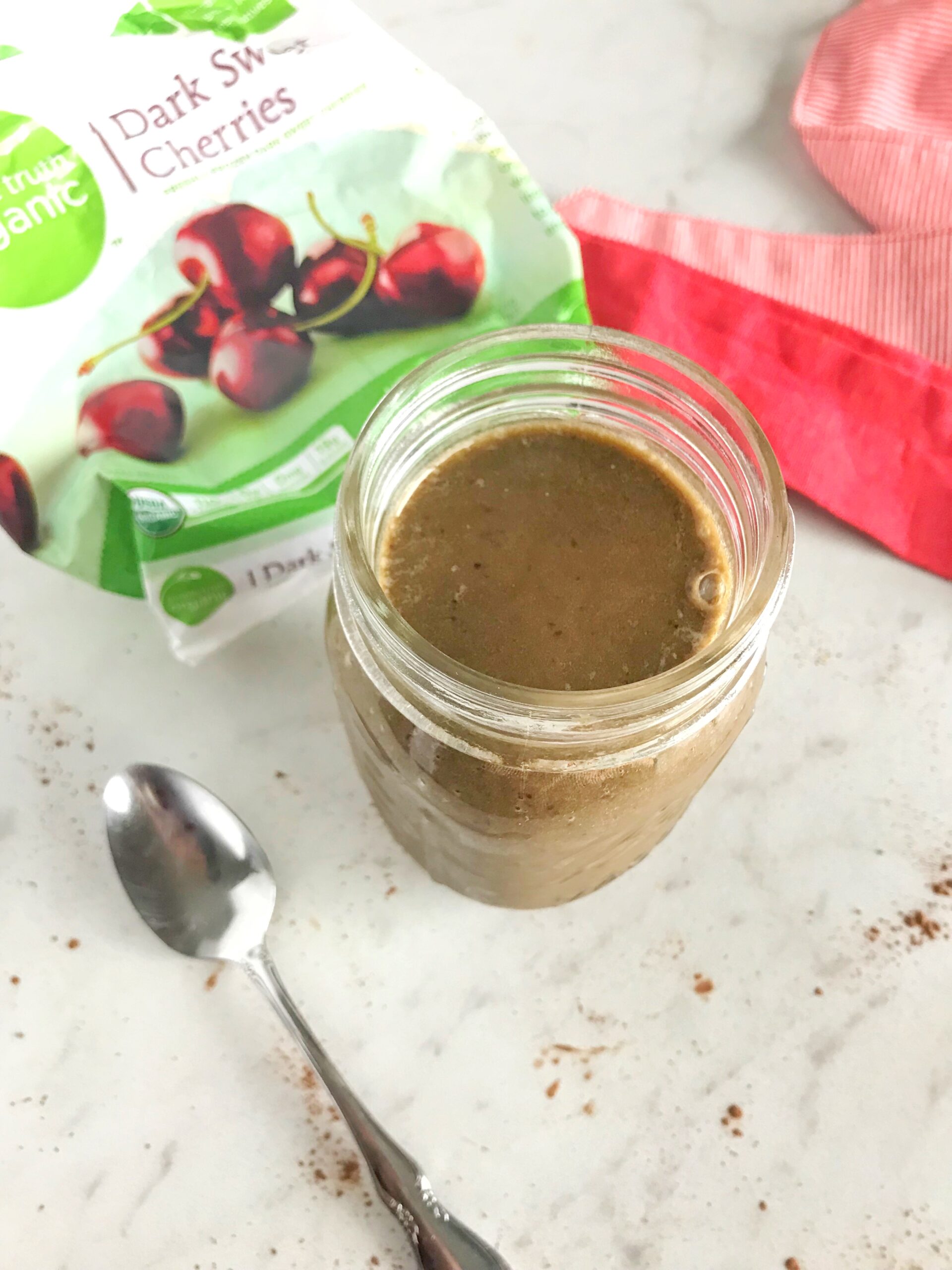 chocolate cherry smoothie