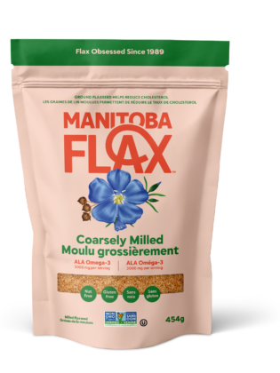 Coarsely Milled Flaxseed