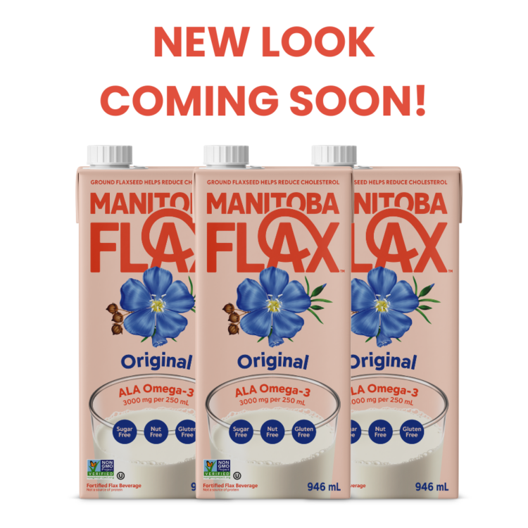 Original Unsweetened Flax Beverage - 6 x 1L - Image 2